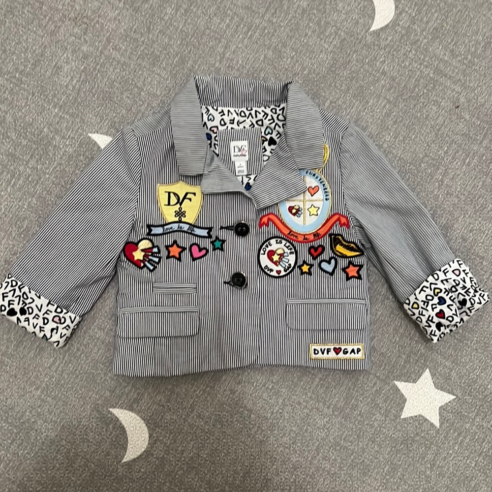 DVF Diane Von Furstenberg for Baby Gap Blazer Size 2